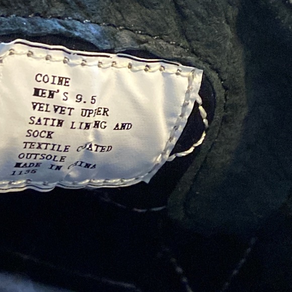 Steve Madden Coiné Black Velvet Loafers - Picture 9 of 11